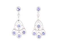 Sapphire earrings