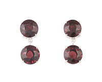 Garnet earrings