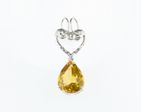 Citrine pendant