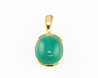 Chrysoprase pendant