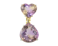 Ametrine pendant