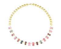 Spinel necklace